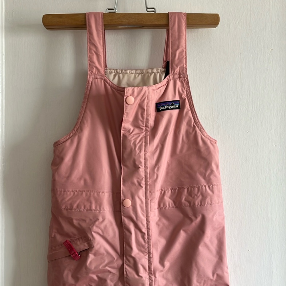 Patagonia Girls 5T bib snowpants.